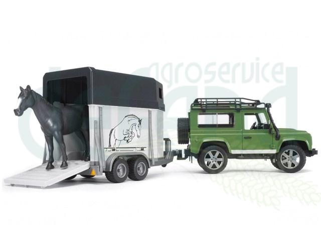 Land Rover Defender + remorca cal 02592